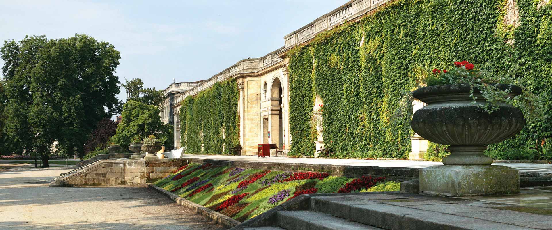 Dans le parc du Jardin Public